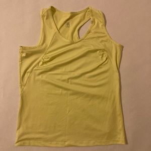 TAIL neon yellow tennis tank top - S (like new)